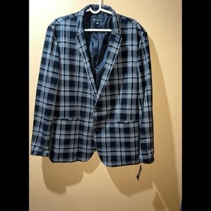 Black plaid jacket never worn